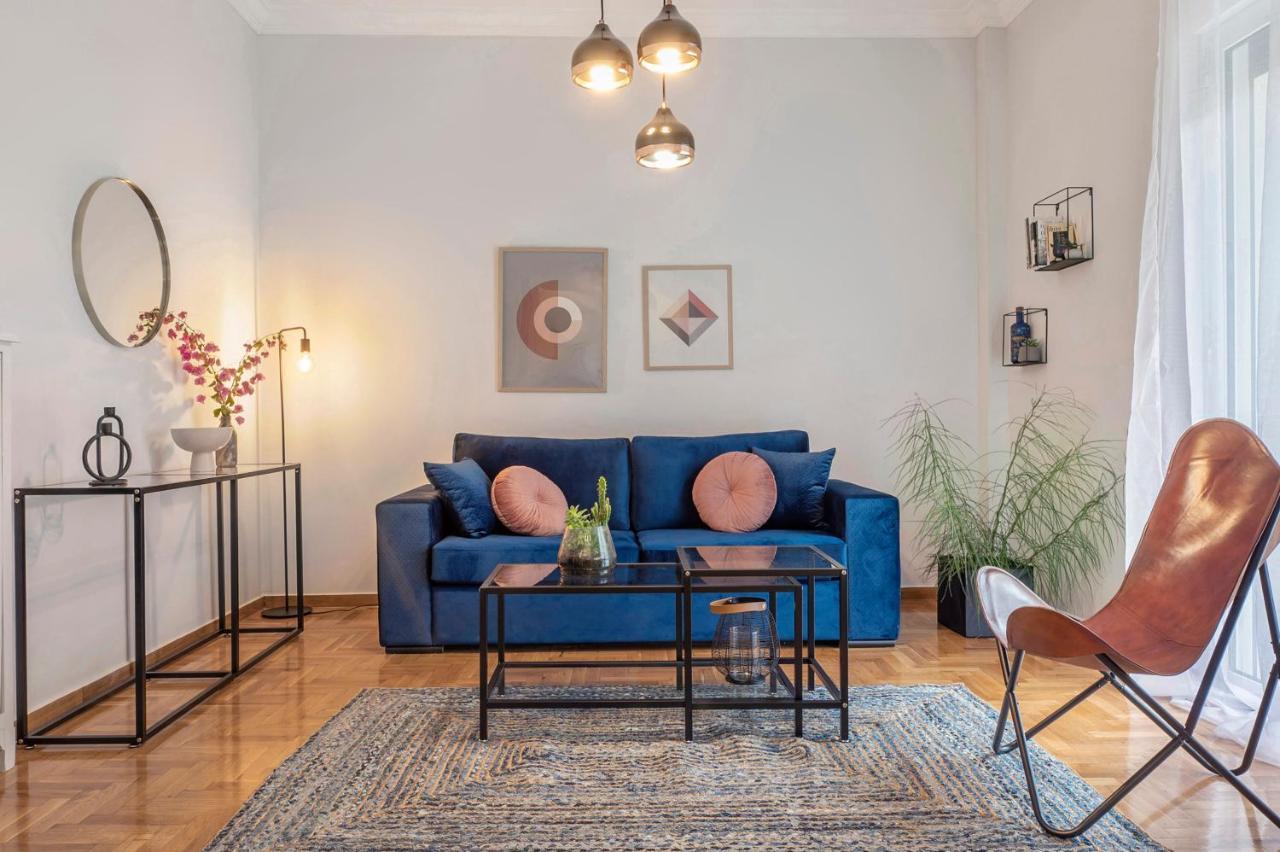 Luxury 2 Bdroom Apt- Megaro Mousikis Athene Buitenkant foto